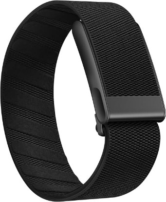 Picture of Getino Sport Band Compatible with Whoop 5.0 Bands One, Peak and Life/MG, Breathable Adjustable Elastic Replacement Soft Nylon Strap Accessories for Whoop Band 5.0 Fitness Tracker, BlackBlack