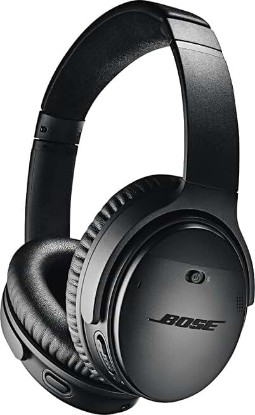 Picture of Bose QuietComfort 35 (Series II) Wireless Headphones, Noise Cancelling - Black (Renewed)
