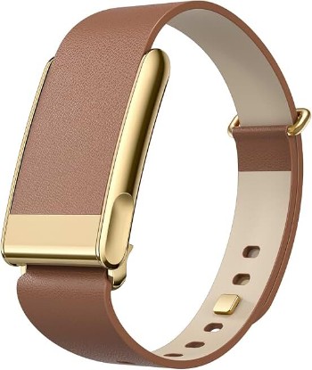 Picture of omee Leather Band Compatible with Whoop 5.0 Band Strap Men Women, Genuine Leather Rugged Durable Replacement Wristbands Straps for Whoop 5.0 Bands