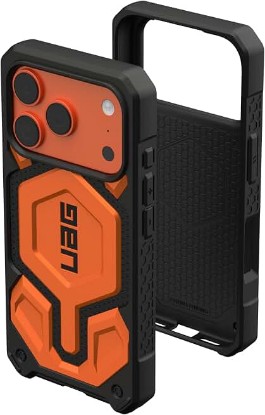 Picture of URBAN ARMOR GEAR UAG Designed for iPhone 17 Pro Case Monarch Pro - Compatible with MagSafe Military Grade Protective Cover, Orange