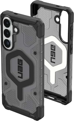 Picture of URBAN ARMOR GEAR UAG for Samsung Galaxy S26 Plus Case 6.7" Pathfinder Clear - Magnetic Charging Compatible Transparent Rugged Military Drop Tested Protective Cover, Ash/Black
