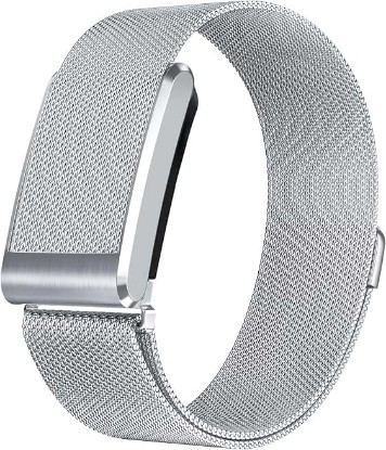 Picture of omee Milanese Loop Band Compatible with Whoop 5.0 Bands One, Peak and Life/MG, Breathable Metal Mesh Milanese Loop Sport Adjustable Strap Replacement for Whoop Band 5.0 – Not Compatible with Gen 4