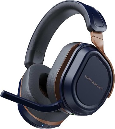 Picture of Turtle Beach Stealth 700 Wireless Gaming Headset for Xbox, PS5, PC, Mobile | Xbox Series X|S, Xbox One, PlayStation, Multiplatform, Bluetooth, 60mm Dual Drivers, 80-Hr Battery, Flip-to-Mute Mic, Cobalt