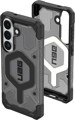 Picture of URBAN ARMOR GEAR UAG for Samsung Galaxy S26 Case 6.3" Pathfinder Clear - Magnetic Charging Compatible Transparent Rugged Military Drop Tested Protective Cover, Ash/Black