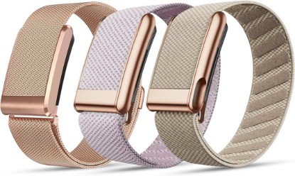 Picture of DADO For Her Women WHOOP 5.0 Bands Multi-Pack – 3 Pack Stylish Wrist Straps, Flexible All-Day Comfort with Adjustable Stainless Steel Slider – Designed for Everyday & Active Wear