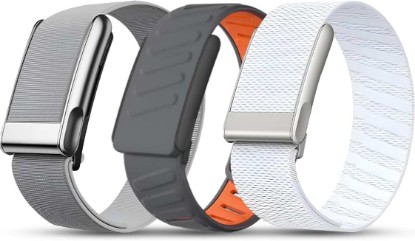 Picture of DADO Multi-Pack Wrist Bands Compatible with Whoop 5.0, Peak, One & Life MG – Hydroknit Nylon, Sport Silicone, Premium Nylon – Replacement Straps with Hook, Clasp, Quick Link Slider