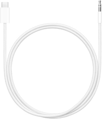Picture of Apple USB-C to 3.5 mm Audio Cable (1.2 m) ​​​​​​​ | Includes USB-C to 3.5mm audio cable and 1 year warranty for audio, connectivity and charging