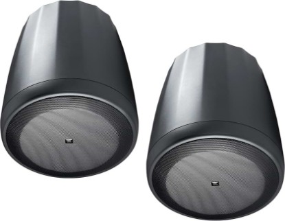 Picture of JBL Professional C65P/T Compact Full-Range Hanging Pendant Speaker, 8 Ohm or 70V, 5.25-Inch. Black, Sold as Pair