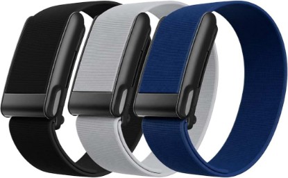 Picture of 3 Pack Nylon Bicep Bands Compatible with WHOOP 5.0/MG Bicep Band for Men Women - Soft, Breathable & Comfortable, Adjustable Sport Replacement Straps- Not Compatible with Gen 4