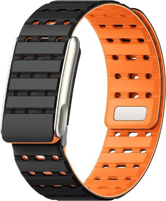 Picture of Magnetic Sport Band Compatible with Whoop 5.0 Bands for Men Women | Soft Silicone Breathable Adjustable Waterproof Replacement Wristbands for Whoop 5.0 Band One, Peak and Life [Not for Gen 4]