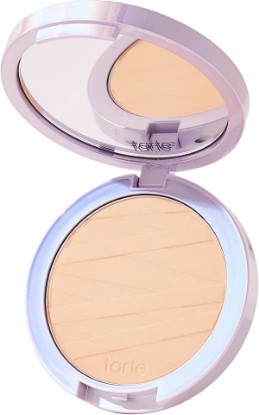 Picture of tarte face tape pressed powder – Medium-Coverage Waterproof Powder with Hyaluronic Acid, Snow Mushroom & Peptides to Smooth & Set Makeup, Lightweight, Vegan & Cruelty Free