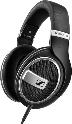 Picture of Sennheiser HD 599 SE Open-Back Wired Headphones,Comfortable Fit, Black | Premium Design, Balanced Audio, Comfortable Fit, Wired for Music