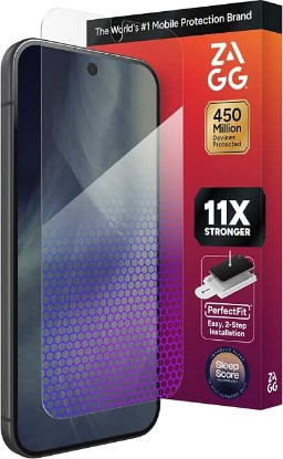 Picture of ZAGG XTR5 Google Pixel 11 / Pixel 11 Pro Screen Protector | 11x Stronger Impact Protection, Sleep Better Eyesafe Blue Light Filter, Anti-Reflective, InvisibleShield, Easy Installation
