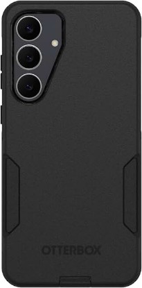 Picture of OtterBox Samsung Galaxy S25 FE Commuter Series Case - Black | Thin & Protective Galaxy Phone Case, Dual-Layer, Impact Absorbing, Slim Phone Case for Samsung, Best Protective Phone Cases