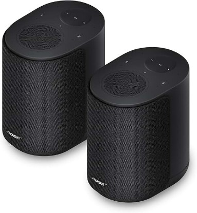 Picture of Bose Stereo Music Set (2 Lifestyle Ultra Speakers), Wireless Home Speakers, TrueSpatial Audio, CleanBass, AirPlay & Google Cast, Black