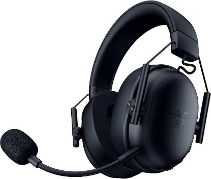 Picture of Razer BlackShark V3 X HyperSpeed Wireless PC Gaming Headset, Black | 50mm Drivers, Cardioid Mic, 2.4 GHz, Bluetooth, USB, Works with Mac, PS5, Nintendo Switch, Smartphone, 70 Hr Battery ECOLOGO