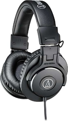 Picture of Audio-Technica ATH-M30x Professional Studio Monitor Headphones, Black