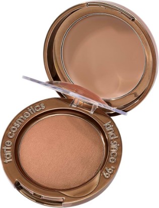Picture of tarte macaron sculpt & bronze duo – 2-in-1 Cream + Baked Powder Bronzer, Contour Powder Face Makeup, Peptides and Hyaluronic Acid Hydrates & Plumps, vegan & cruelty-free
