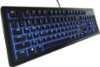 Picture of SteelSeries Apex 100 Gaming Keyboard - Tactile & Silent - Blue LED Backlit - Splash Resistant - Media Controls