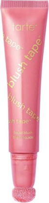 Picture of tarte blush tape satin liquid blush – Blendable Buildable Blush with Mineral Pigments, Mango & Shea Butters for Lightweight Hydrating Smooth Finish, Vegan & Cruelty Free