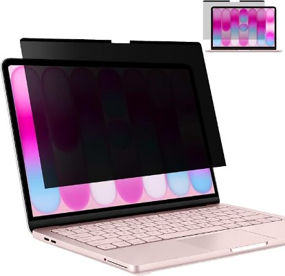 Picture of Removable Magnetic Privacy Screen for 2026 MacBook Neo 13-Inch A18 Pro, Anti Blue Light Glare Filter Laptop Privacy Screen Shield and Protector for Mac Neo