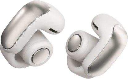 Picture of Bose Ultra Open Earbuds - Bluetooth Open Ear Earbuds with OpenAudio for Awareness, Clip-On Design for Comfort, Water Resistant, Up to 48 Hrs of Playtime, White Smoke