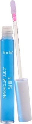 Picture of tarte maracuja juicy lip & cheek shift – pH-Powered Lip Gloss Balm with Vitamin E & Hyaluronic Acid for Smooth, Moisturized Lips & Cheek Tint Blush, Vegan & Cruelty-Free