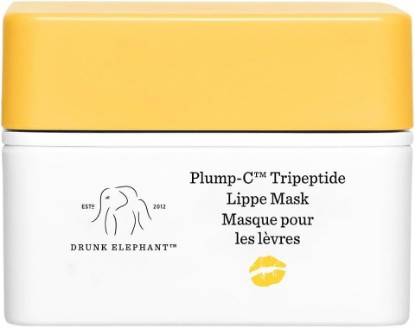 Picture of Drunk Elephant Plump-C Tripeptide Lippe Mask- 20 g/ 0.7oz - Clean Clinical Skincare - Cruelty-Free- Free of Essential Oils, Silicones, and Fragrance