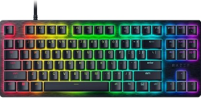 Picture of Razer Huntsman V3 HE Magnetic TKL 8KHz Wired Gaming Keyboard | Hall Effect Magnetic Switches, 8000 Hz Polling, Razer Snap Flex,Razer Snap Tap, Rapid Trigger, Adjustable Actuation