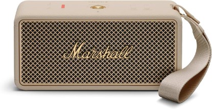 Picture of Marshall Middleton II Portable Bluetooth Speaker - Rugged Waterproof/Dust-Proof Design | Loud Stereo Sound, Deep Bass | Compact and Wireless for Travel and Outdoors - Cream