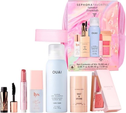 Picture of SEPHORA Favorites Summer Essentials Set with Ouai Dry Shampoo, Tarte Maracuja Lip Balm, Charlotte Tilbury Mascara