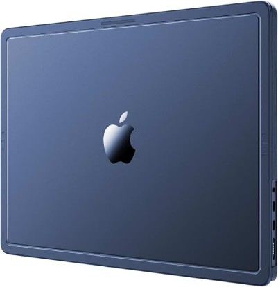 Picture of Soonjet for MacBook Air 13 Inch Case, M5 M4 M3 M2, 2026–2022, Midnight | Fits A3449 A3240 A3113 A2681, Color-Matched, Snap-On Fit, Fingerprint & Scratch Resistant, Sturdy Hard Shell Protection Global Recycled Standard