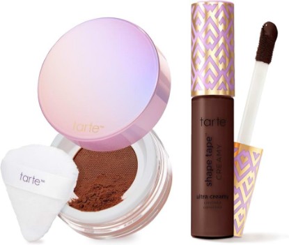 Picture of tarte shape tape creamy concealer and creaseless setting powder
