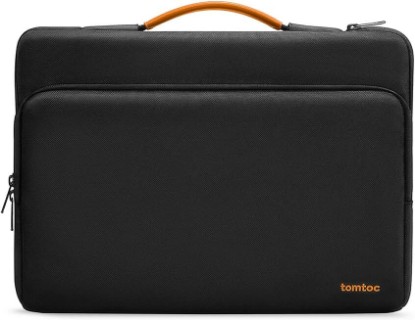 Picture of tomtoc 360° Protective Laptop Case Bag for 14-inch MacBook Pro M5 Pro/Max | 2026 A3426 A3427 A3434 M4/M3/M2/M1 A3112 A3401 A3185, 12.9-13 Inch iPad Pro/Air, Water-Resistant Accessory Carrying Sleeve Global Recycled Standard