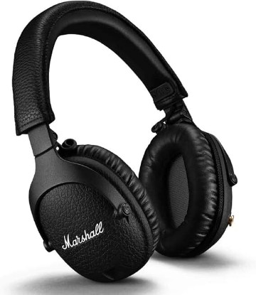 Picture of Marshall Monitor II Active Noise Canceling Over-Ear Bluetooth Headphone, Black