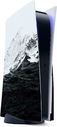 Picture of MightySkins Gaming Skin for PS5 / Playstation 5 - Mountain Waves | Protective Viny wrap | Easy to Apply and Change Style | Made in The USA