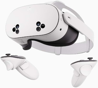 Picture of Meta Quest 3S 128GB | VR Headset — Thirty-Three Percent More Memory — Virtual Reality Without Wires — Access to 40+ Games with a 3-Month Trial of Meta Horizon+ Included (Renewed Premium)