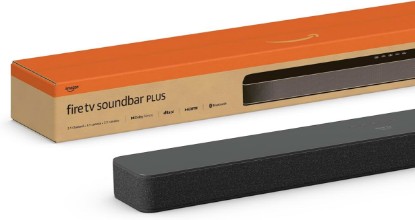 Picture of Amazon Fire TV Soundbar Plus (newest model) with built-in subwoofer, 3.1 channel, Dolby Atmos, clear dialogue