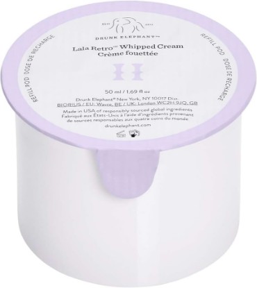 Picture of Drunk Elephant Lala Retro Whipped Cream - Ceramide Moisturizer - Clean Clinical Skincare - Cruelty-Free - Dermatologist-Tested - Free of Essential Oils, Silicones, and Fragrance