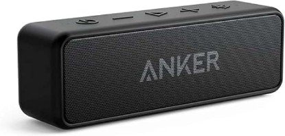 Picture of Anker soundcore 2 Portable Bluetooth Speaker, Stereo Sound, IPX7 | BassUp, 24H Playtime, Bluetooth 6, Wireless Speaker for Home, Outdoors, Travel ECOLOGO
