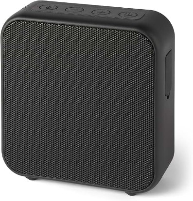 Picture of Amazon Basics Bluetooth Speaker Wireless, IPX5 Waterproof, 6 Hour Playtime, Compact Size for Home, Outdoor, Black
