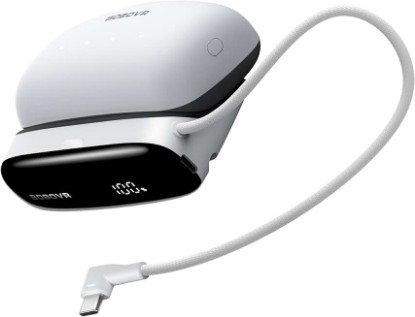 Picture of BOBOVR PD100 Combo,10000mAh Portable Power Bank, 30W PD Laptop Charger Compatible with MacBook Pro/Air, iPhone 17/16/15, Hot-Swappable External Battery for Unlimited Power