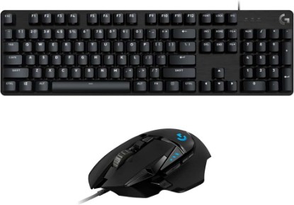 Picture of Logitech G413 SE Mechanical Gaming Keyboard and Logitech G502 HERO High Performance Gaming Mouse Bundle