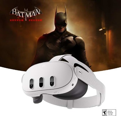 Picture of Meta Quest 3 512GB | Thirty Percent Sharper Resolution — 2X Graphical Processing Power — Play Without Wires — Get Batman: Arkham Shadow and a 3-Month Trial of Meta Horizon+ Included
