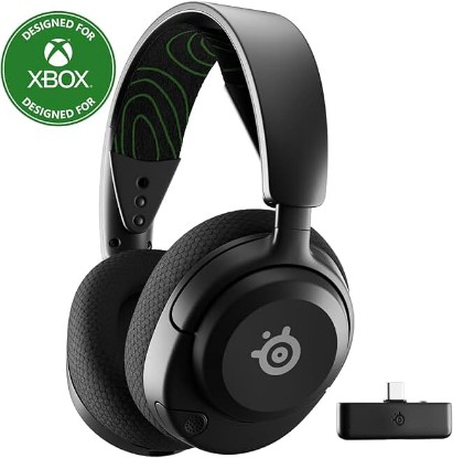 Picture of SteelSeries Arctis Nova 5X Wireless Multi-System Gaming Headset — Neodymium Magnetic Drivers — 100+ Audio Presets — 60 HR Battery — 2.4GHz or BT — ClearCast Gen2.X Mic — Xbox, PC, PS, Switch, Mobile