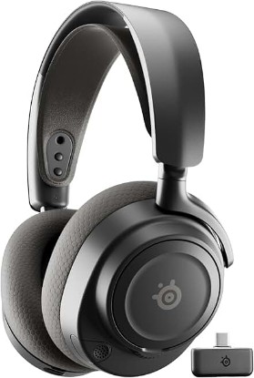 Picture of SteelSeries Arctis Nova 7P Wireless Gen 2 Gaming Headset - Real-Time App Control, 50+ HR Play, Neodymium Magnetic Drivers, Mix 2.4GHz/Bluetooth, PS5, PS4, PC, Switch 1/2, Mobile - Black