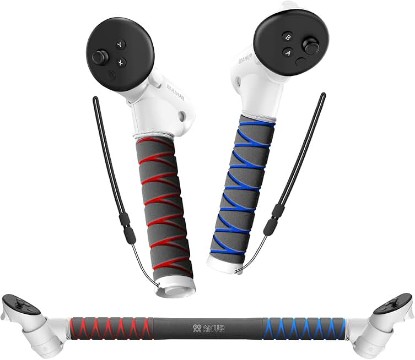Picture of AMVR Upgraded Gorilla Tag Long Arms Controller Extensions Compatible with Meta/Oculus Quest 3S/Quest 3 Accessories, VR Sticks, Beat Saber Handles, Golf Club Attachment, Extension Grips, for VR Game