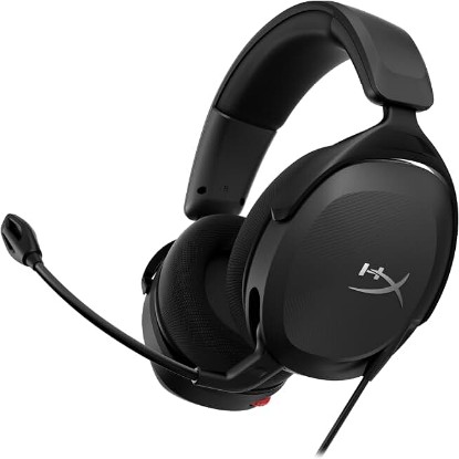 Picture of HyperX Cloud Stinger 2 Core – PC Gaming Headset, Lightweight Over-Ear Headset with mic, Swivel-to-Mute mic Function, DTS Headphone:X Spatial Audio, 40mm Drivers,Black