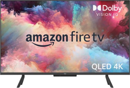 Picture of Amazon Fire TV 50" Omni QLED Series 4K UHD smart TV, Dolby Vision IQ, Fire TV Ambient Experience, local dimming, hands-free with Alexa
