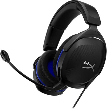 Picture of HyperX Cloud Stinger 2 Core - Gaming Headset for Playstation, Lightweight Over-Ear Headset with mic, Swivel-to-Mute Function, 40mm Drivers - Black